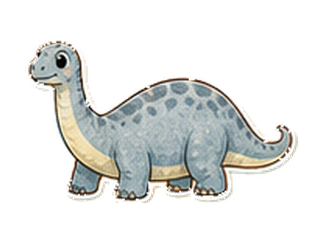 アルゼンチノサウルスの子ども向け図鑑イラスト