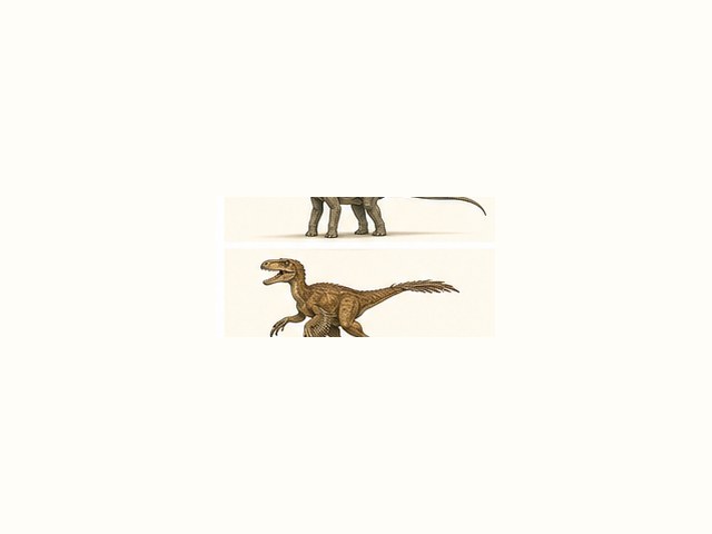 デイノニクスの図鑑イラスト