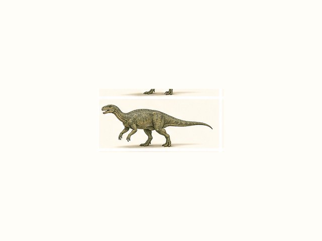 プラテオサウルスの図鑑イラスト