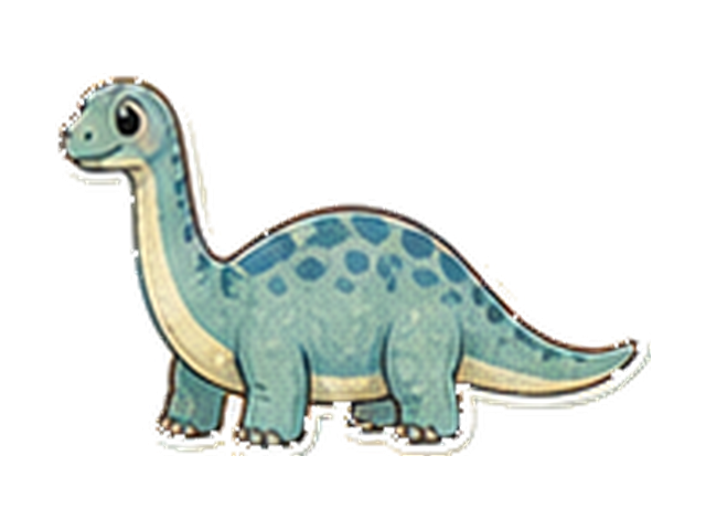 シュノサウルスの子ども向け図鑑イラスト