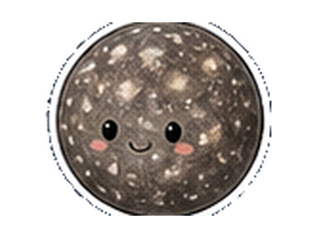 カリストの子ども向け図鑑イラスト