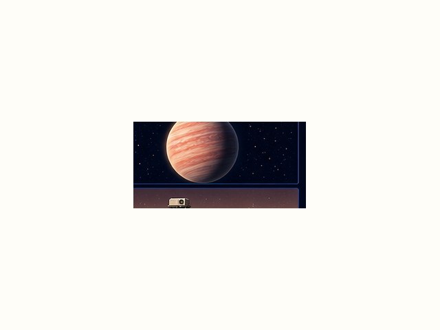 太陽系外惑星の図鑑イラスト