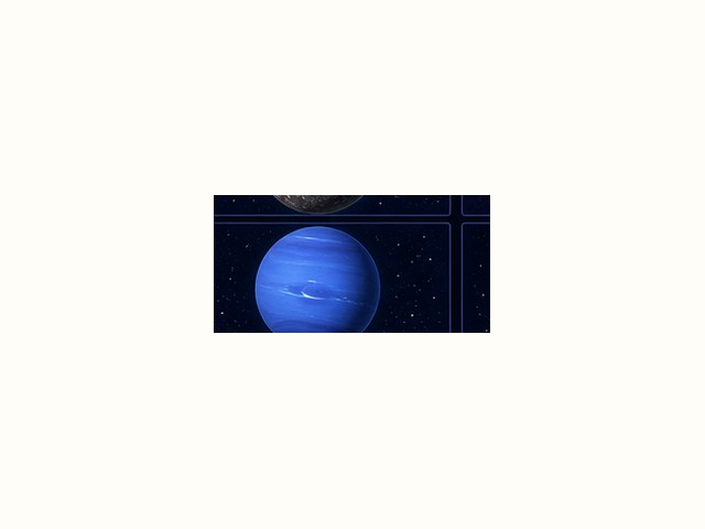 海王星の図鑑イラスト