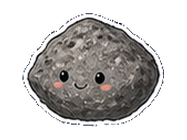 小惑星リュウグウの子ども向け図鑑イラスト