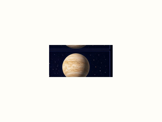 金星の図鑑イラスト