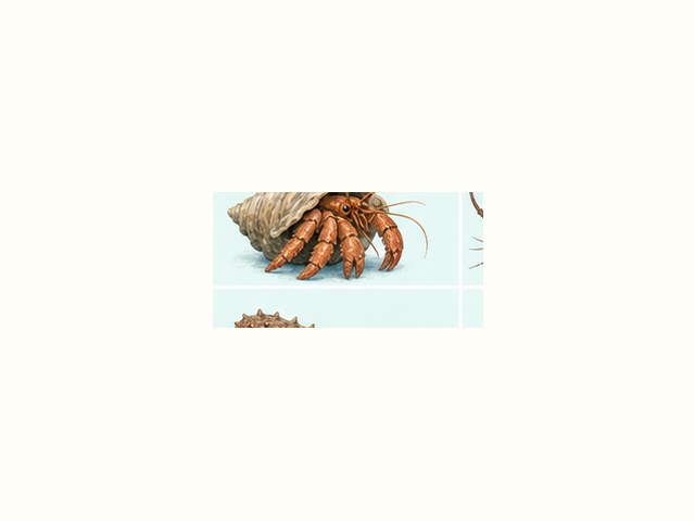 ガザミの図鑑イラスト